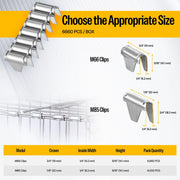 galvanized coating clinch clips