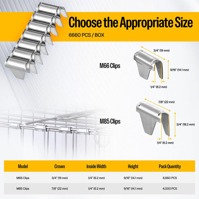 galvanized coating clinch clips