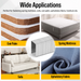 staples for sofa, upholstery fabric, spring mattress etc.
