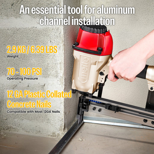 12 Gauge concrete nail gun - MEITE USA