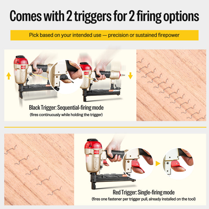 sequential- firing corrugated nailer 