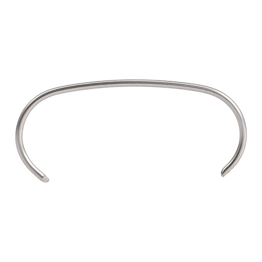 A Meite USA 14 gauge 2-1/4" crown hog ring displayed individually on a white background
