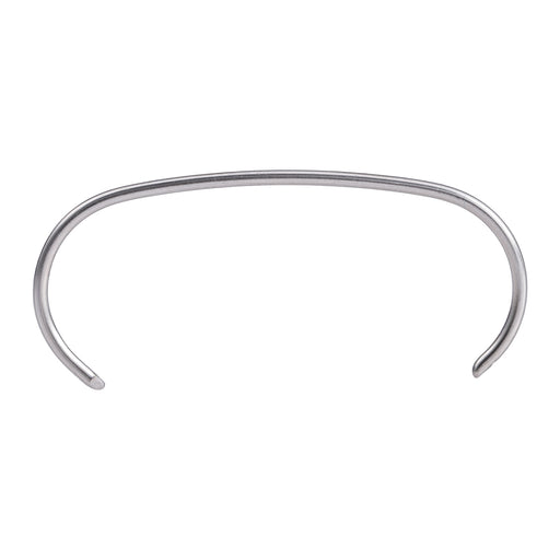 A Meite USA 14 gauge 2-1/4" crown hog ring displayed individually on a white background