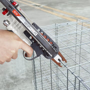 fastening wire cage of Meite USA SC7E 15-gauge 3/4" crown pneumatic hog ring tool.