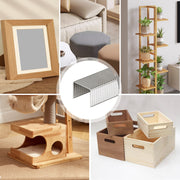 Application of meite USA 20GA 1/2'' crown 304 stainless steel upholstery staples such as picture frames, chair, furniture, handicrafts, sofa, fabric, etc.
