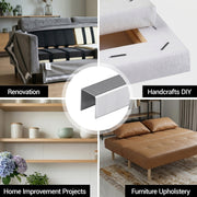 Application of meite USA 22GA 3/8'' crown upholstery staples such as picture frames, chair, furniture, handicrafts, sofa, fabric, etc.