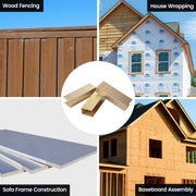 Applications of 16 gauge 1" upholstery staples, like wood fencing, baseboard, sofa frame etc.