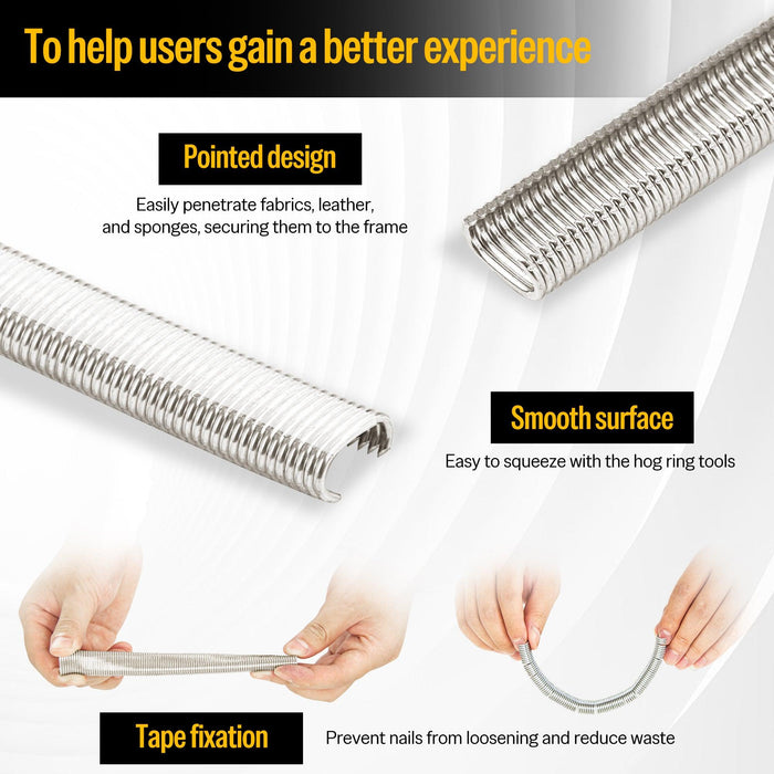 Hog ring staples- meite