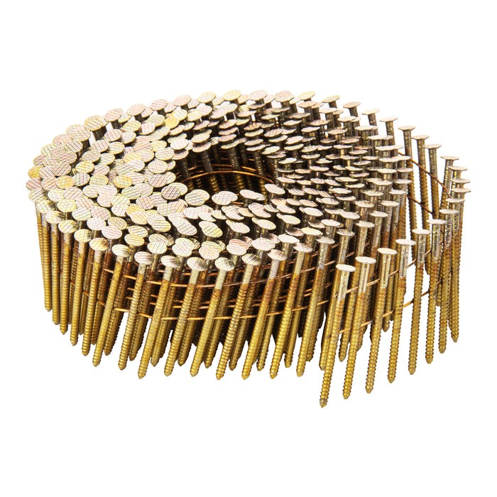 1-1/2" × .083" Coil Siding Nails - Galvanized Ring Shank