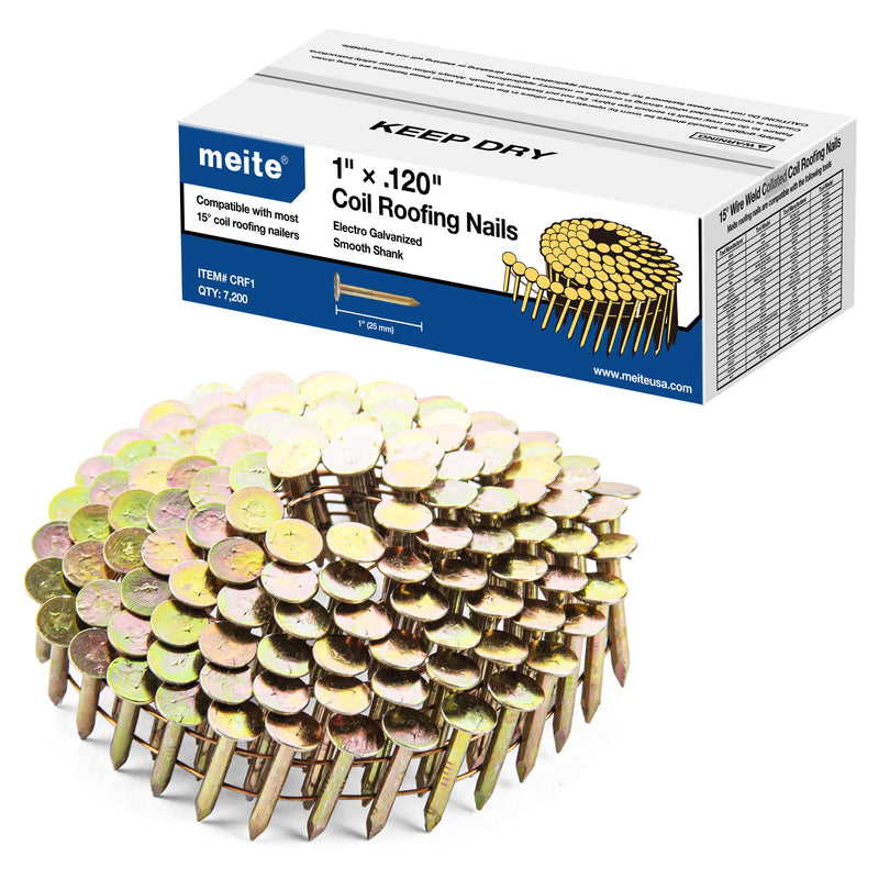 15 Degree Coil Roofing Nails