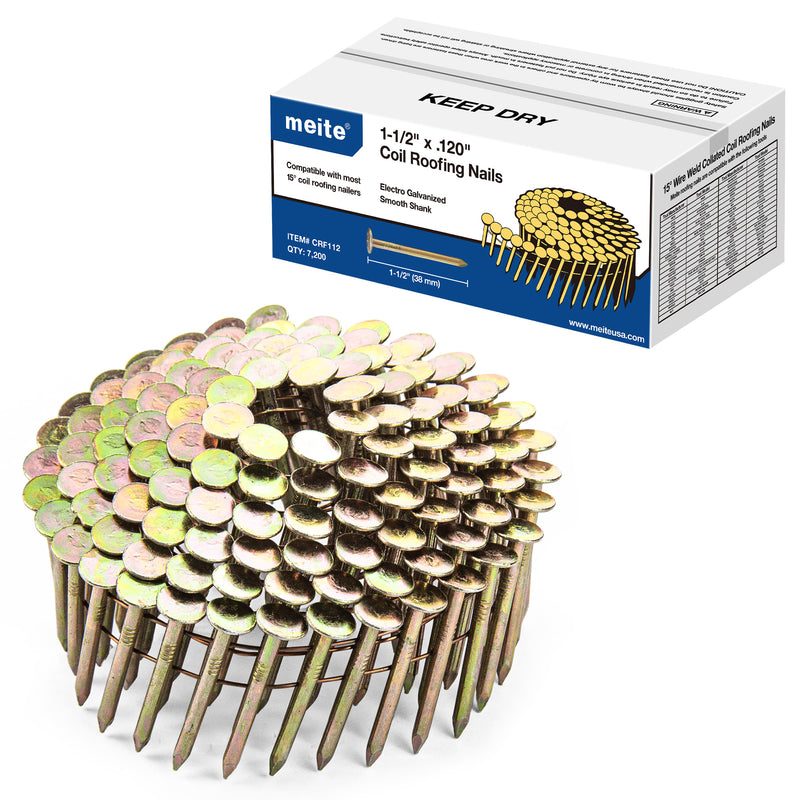 15 Degree Coil Roofing Nails