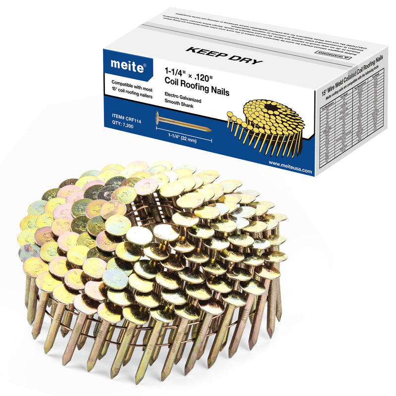 15 Degree Coil Roofing Nails