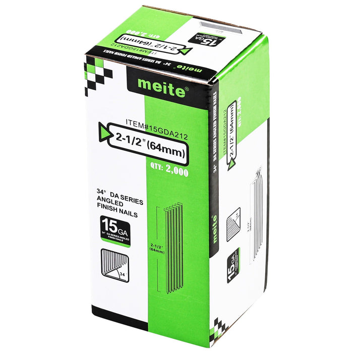 15Ga 34 Degree Angled Finish Nails