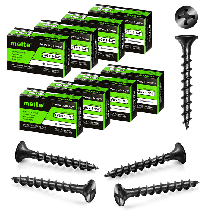 Thread Drywall Screws (8-Box Bulk Pack)