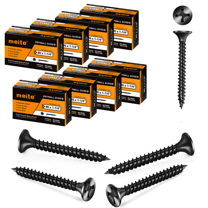 Thread Drywall Screws (8-Box Bulk Pack)
