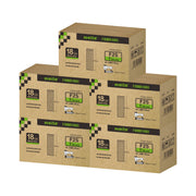 Meite USA 18 gauge 1 inch length brad nails, 5 cases at 20 boxes per case, displayed on a white background