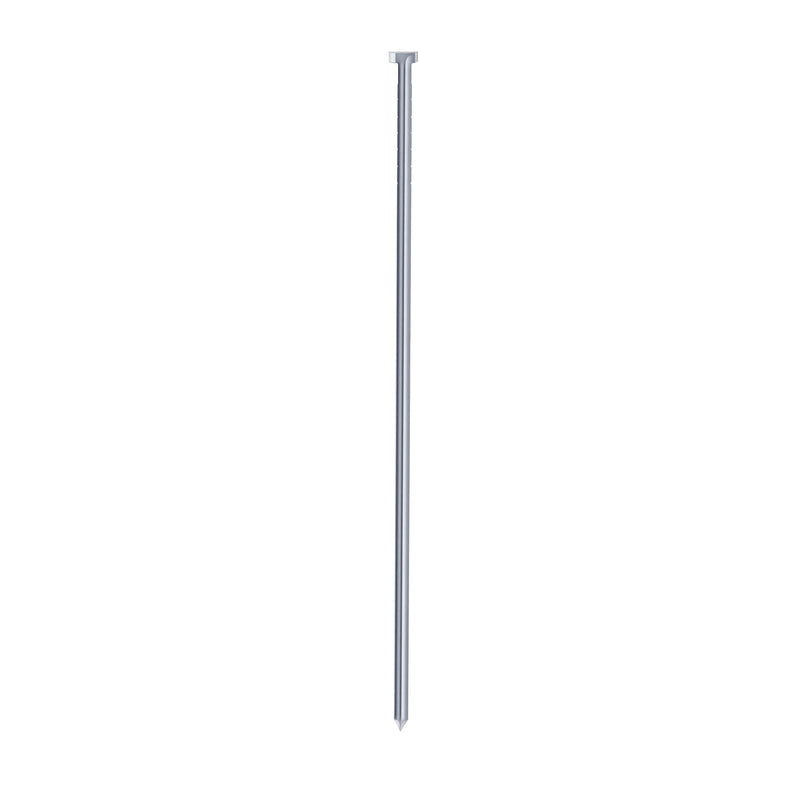 Meite USA single 18 gauge 2 inch length brad nail displayed individually on a white background