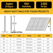 20 degree framing nails