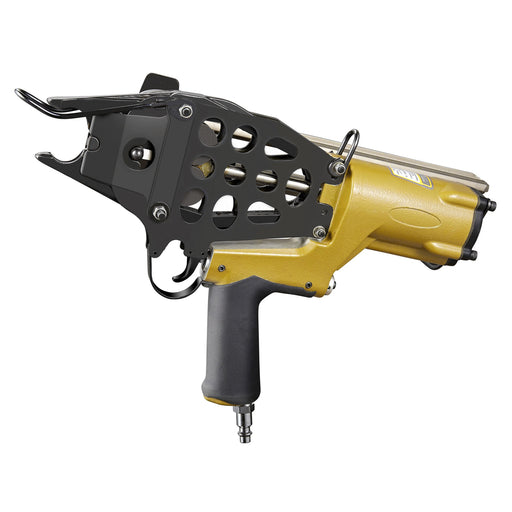Front view of Meite USA MTC600 14Ga 2-1/4" Crown Pneumatic Hog Ringer in white background