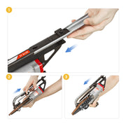 Loading nail tutorials of Meite USA SC7E-I2 15Ga 3/4" Crown Pneumatic Hog Ring Tool