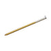 Meite USA single 28-degree 3 inch length smooth shank framing nail displayed individually on a white background