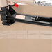 Meite USA ADCS-19 pneumatic carton stapler in use on a cardboard box