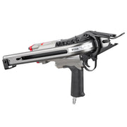 Back view of Meite USA MTC560 14Ga 1-1/2" Crown Pneumatic Hog Ringer in white background