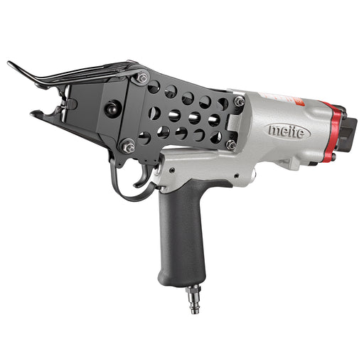 Front view of Meite USA MTC560 14Ga 1-1/2" Crown Pneumatic Hog Ringer in white background