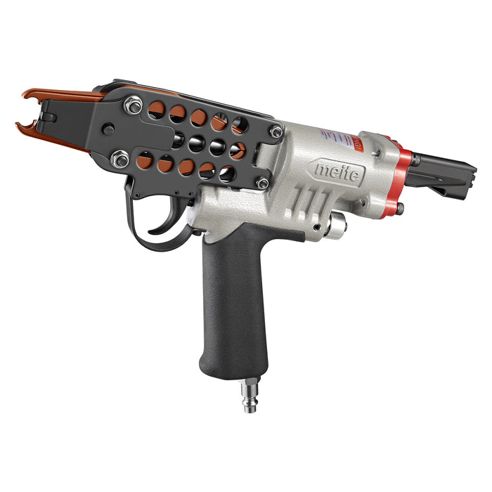 Front view of Meite USA SC7E-I2 15Ga 3/4" Crown Pneumatic Hog Ring Tool in white background