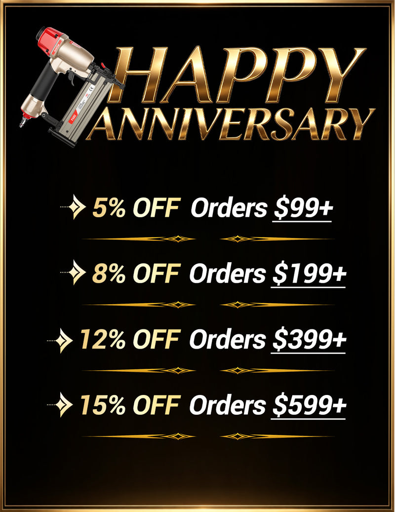Meite USA anniversary sale with 5% off for the orders over $99, 8% off for the orders over $199, 12% off for the orders over $399, 15% off for the orders over $599