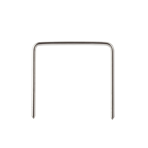 Single meite USA meite USA 20Ga 1/2" Crown 304 Stainless Steel Fine Wire Staples in white background