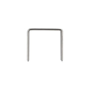 Single meite USA meite USA 21Ga 1/2" Crown 304 Stainless Steel Fine Wire Staples in white background