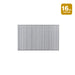 Meite USA 16 gauge 2 inch length finish nails displayed in a single strip on a white background