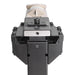 Underface view of meite USA ADCS-19 pneumatic carton stapler trigger on a white background