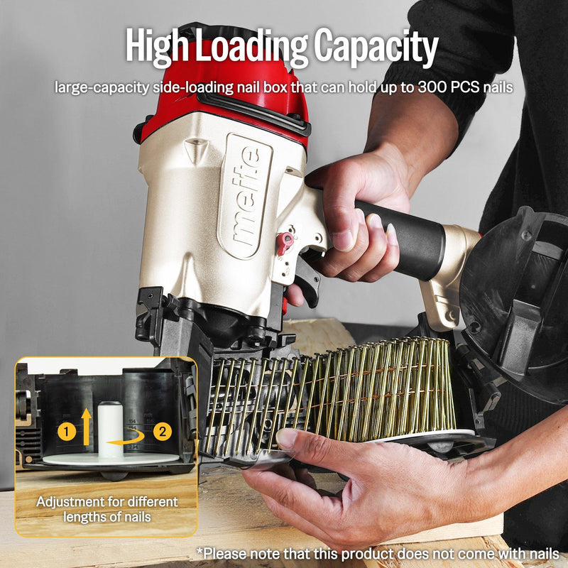 CN65 2-1/2" Pneumatic Coil Pallet Nailer