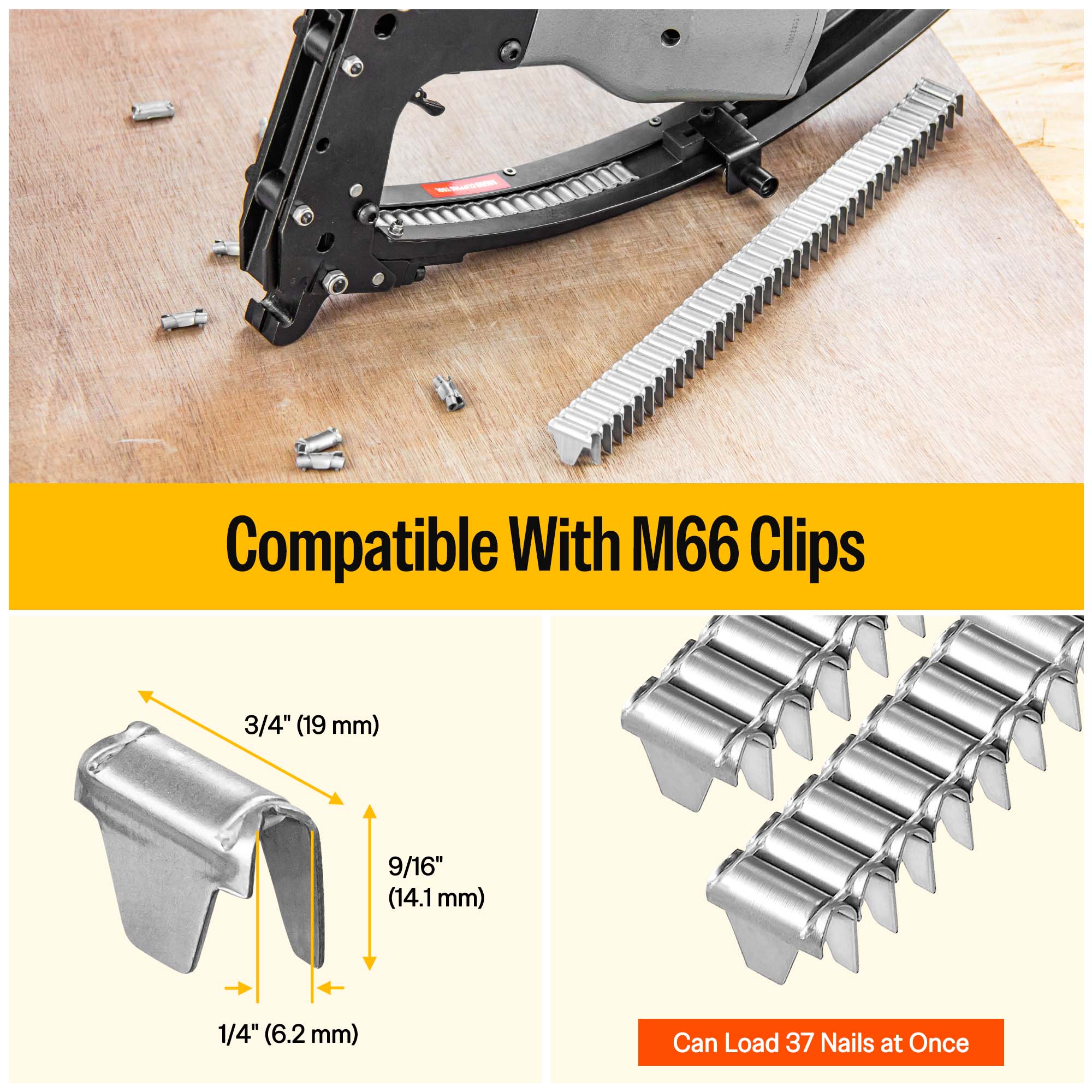 DORMER タップ M66×2 Meite USA M66B Pneumatic Clinching Clipper for Mattress & Sofa