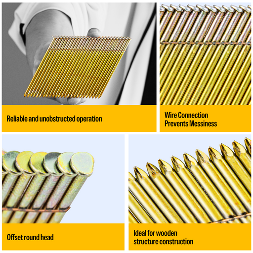 meite 28 Degree Wire Strip Framing Nails