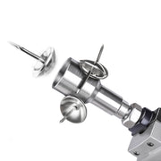 Close-up of the magnetic sleeve of meite USA 2230 decorative tack nailer.