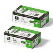 Two boxes of meite USA 18 gauge galvanized brad nails with 1-1/2-inch length, 5,000 per box and 10,000 nails total, on a white background