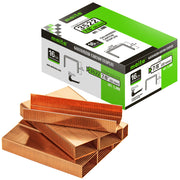 meite USA 16GCS78 carton closing staples with 16 gauge wire, 1-3/8-inch crown and 7/8-inch legs, one box of 1,400 staples on a white background
