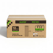 One case of meite USA 18 gauge 304 stainless steel brad nails with 1-1/4-inch legs, containing 30 boxes and 60,000 nails total, on a white background