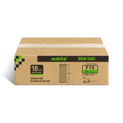 One case of meite USA 18 gauge 304 stainless steel brad nails with 3/4-inch legs, containing 30 boxes and 60,000 nails total, on a white background