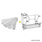 Different lengths of meite USA 18 gauge galvanized brad nails compatible with pneumatic 18 gauge brad nailers