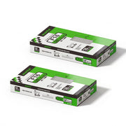 Two boxes of meite USA 18 gauge galvanized brad nails with 5/8-inch length, 5,000 per box and 10,000 nails total, on a white background