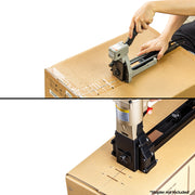 meite USA 16 gauge carton closing staples used with manual and pneumatic carton staplers to seal corrugated boxes