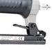 Close-up of fast nail reloading system on meite USA 1013J 20 gauge air upholstery stapler