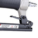 Close-up of fast nail reloading system on meite USA 7116B 22 gauge air upholstery stapler 