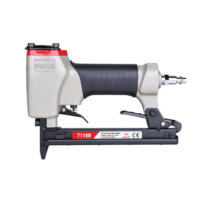 Overview of meite USA 7116B 22Ga Pneumatic Upholstery Stapler 