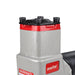 Close-up of the exhaust outlet of the top of meite USA 8016BL 21 gauge pneumatic upholstery stapler