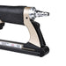 Close-up of fast nail reloading system on meite USA MT7105 22 gauge air upholstery stapler 